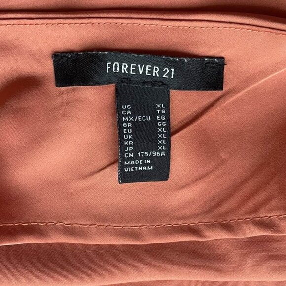 Forever 21 Rust Strappy Cami Top XL – Soft Lightweight Flowy Style - Picture 6 of 9